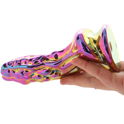 Magic Dragon Glass Dildo Anal 20cm Lấp Lánh Huyền Ảo