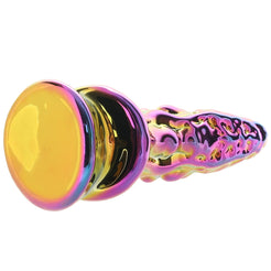 Magic Dragon Glass Dildo Anal 20cm Lấp Lánh Huyền Ảo