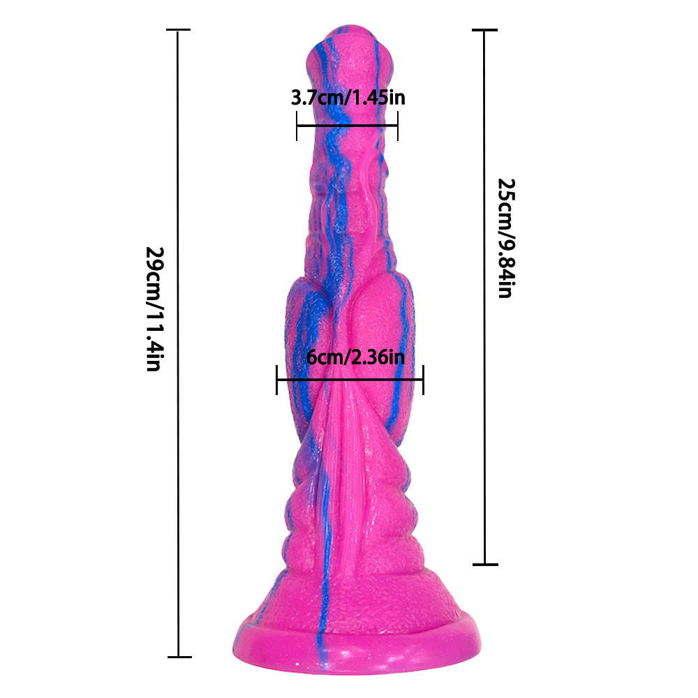 Pink Horse Dildo Silicon Mông 29cm Mềm Đỉnh Cao