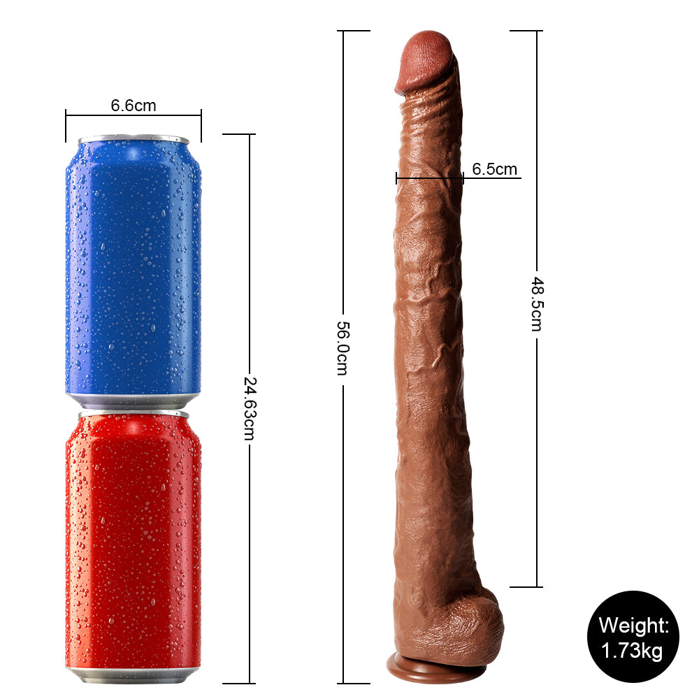 Dildo 20 inch khổng lồ siêu dài mạnh mẽ thỏa mãn tột độ