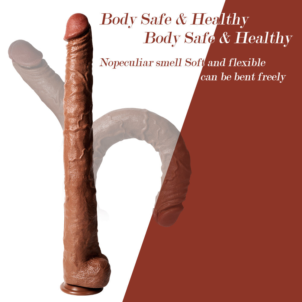 Dildo 20 inch khổng lồ siêu dài mạnh mẽ thỏa mãn tột độ