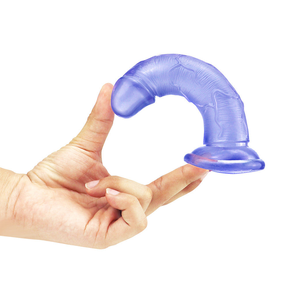 Dildo Xanh 16.5cm PVC Mini Siêu Mềm 3.5cm