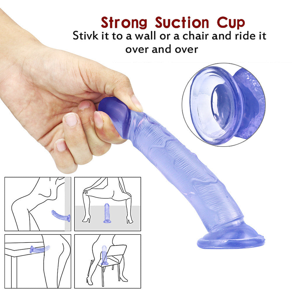 Dildo Xanh 16.5cm PVC Mini Siêu Mềm 3.5cm