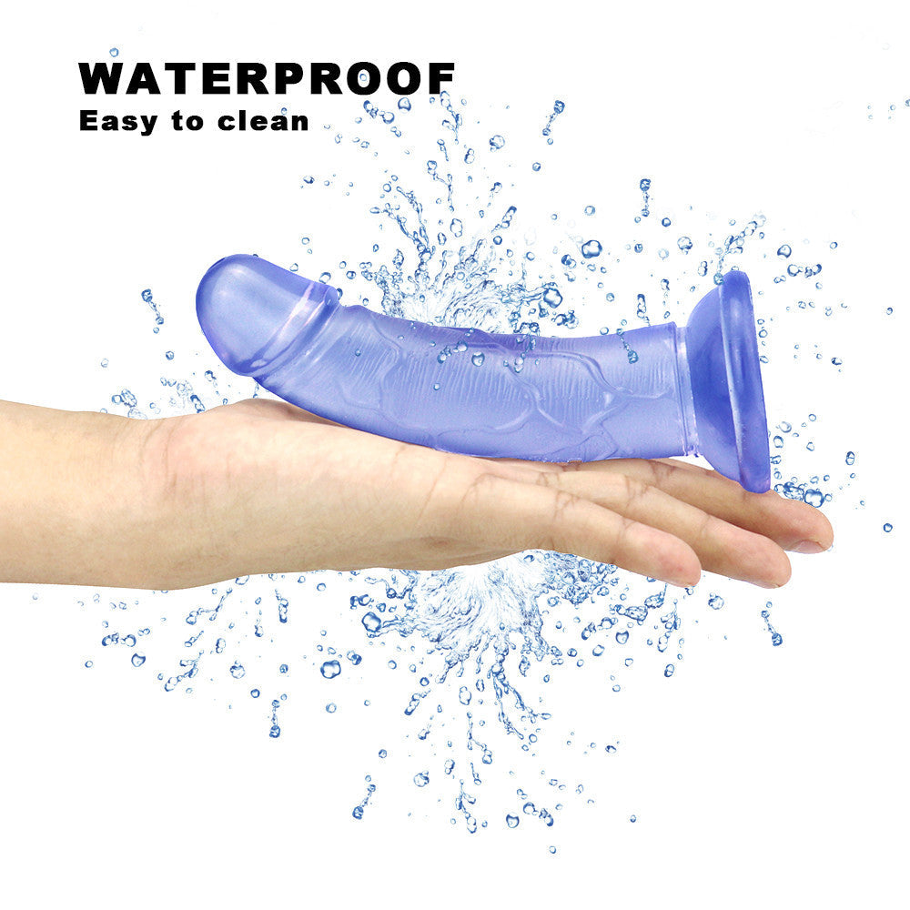 Dildo Xanh 16.5cm PVC Mini Siêu Mềm 3.5cm