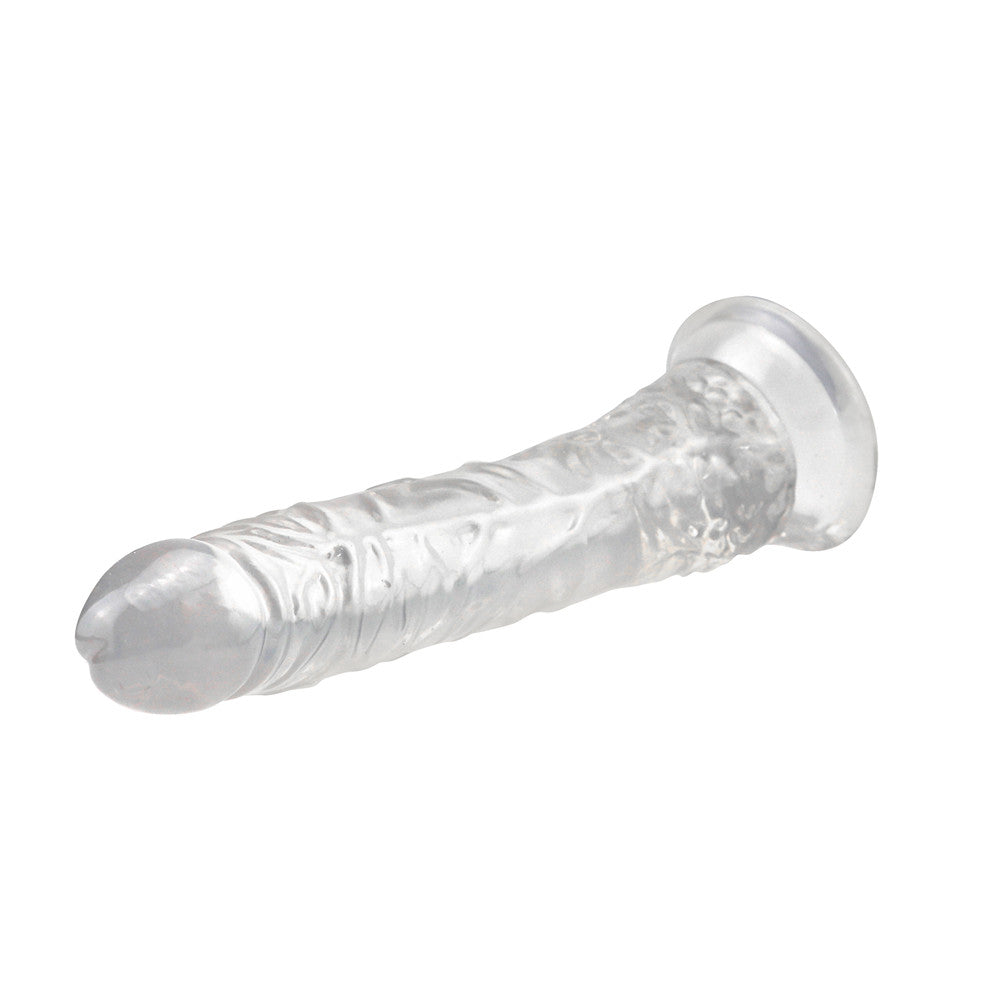 Dildo Jelly 8 Inch Đầu Nhỏ Gân Thực Tế