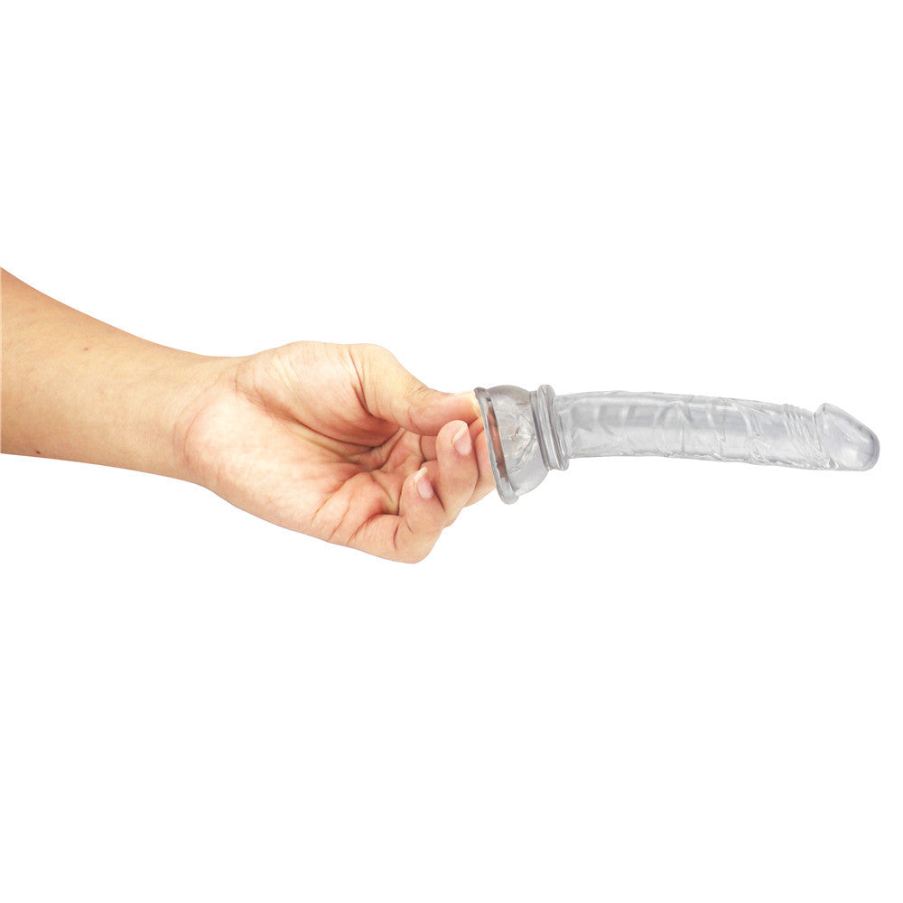 Jelly 6" Trong Suốt PVC Dương Vật Mềm Dễ Thâm Nhập