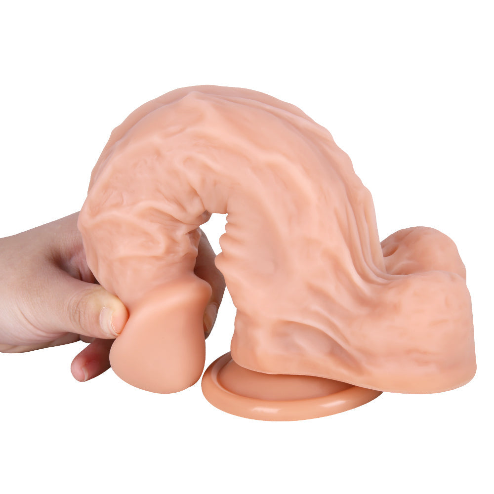Dildo Đít Strap-on Gồ Ghề Siêu Dày Thực Tế Đam Mê