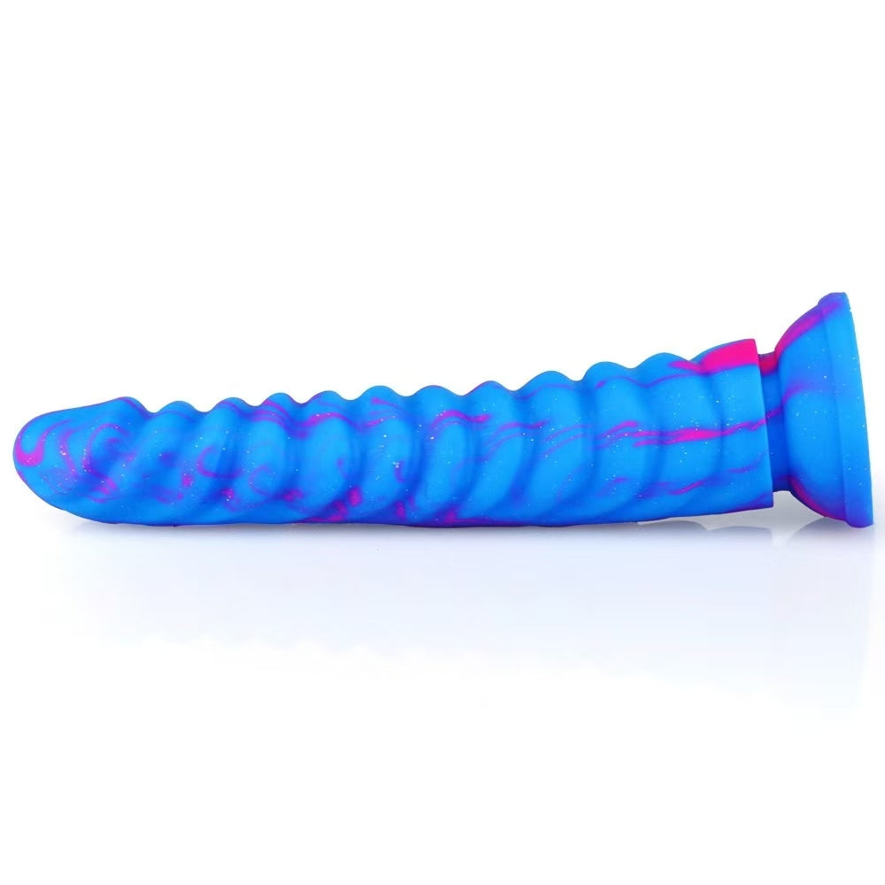 Dildo Quái Blue Dragon Xanh 21.8cm Fantasy Mạnh Mẽ