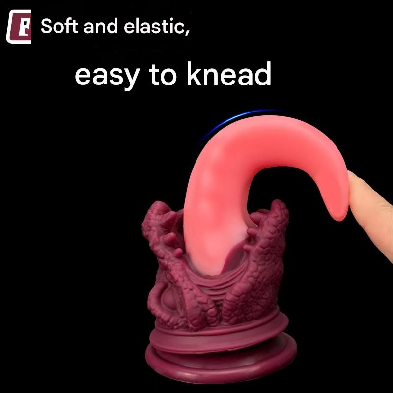 Monster Dildo Rồng Lưỡi 23cm Silicone Cực Sướng