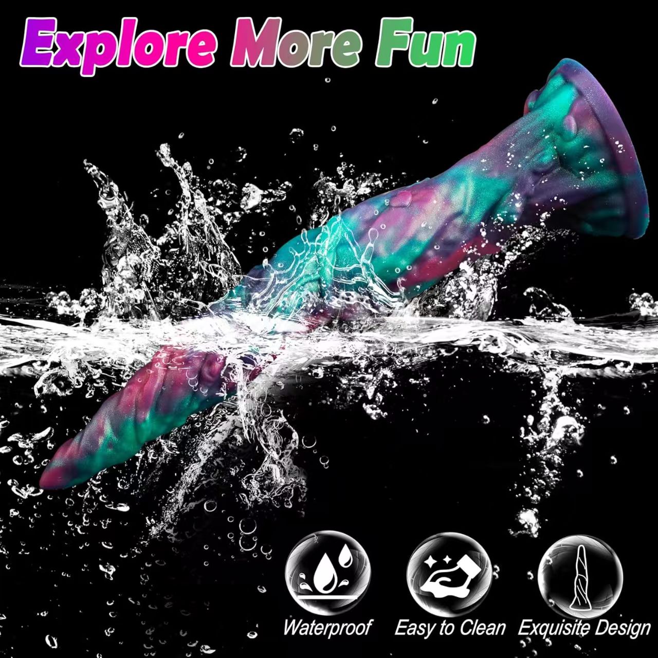 Monster Dildo Dây Leo Silicone Quái Kinh Dị Kích Thích Monster Dildo Dây Leo Silicone Quái Kinh Dị Kích Thích