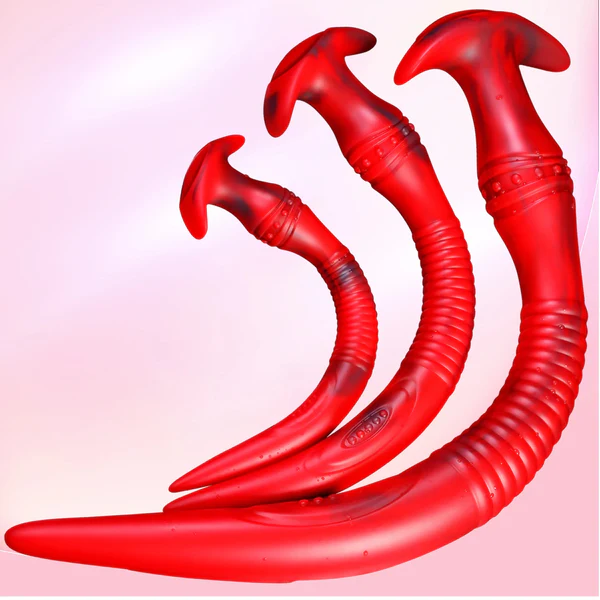Silicone tentacle dildo anal fantasy sâu mềm kích thích lạ