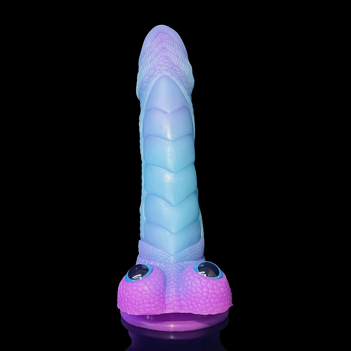 Dildo Rồng Alien Sci-Fi Phát Sáng Vảy Ma Sát