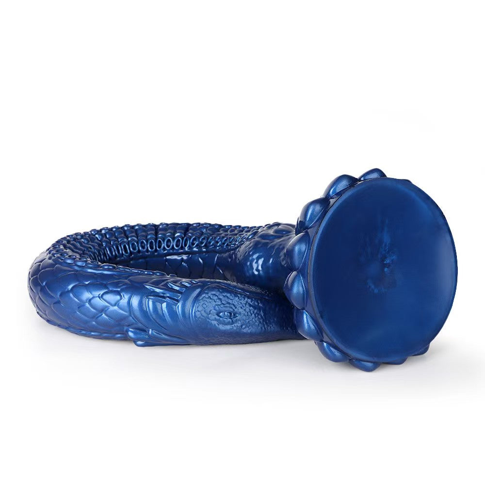 Quái Vật Tentacle Dildo Xanh 90cm Fantasy Khủng Khiếp
