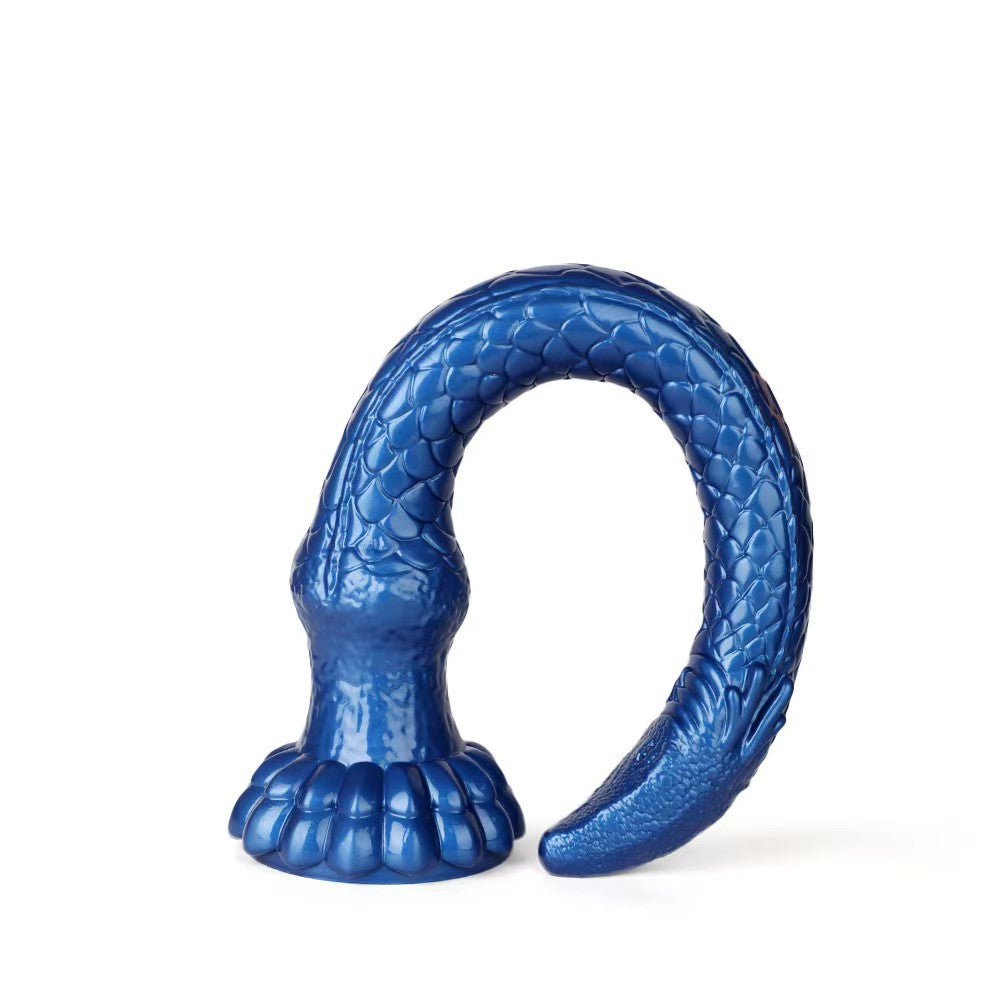 Quái Vật Tentacle Dildo Xanh 90cm Fantasy Khủng Khiếp