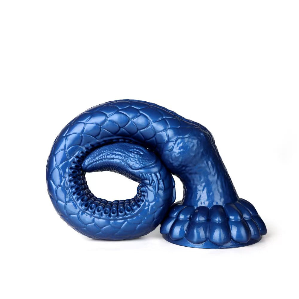 Quái Vật Tentacle Dildo Xanh 90cm Fantasy Khủng Khiếp