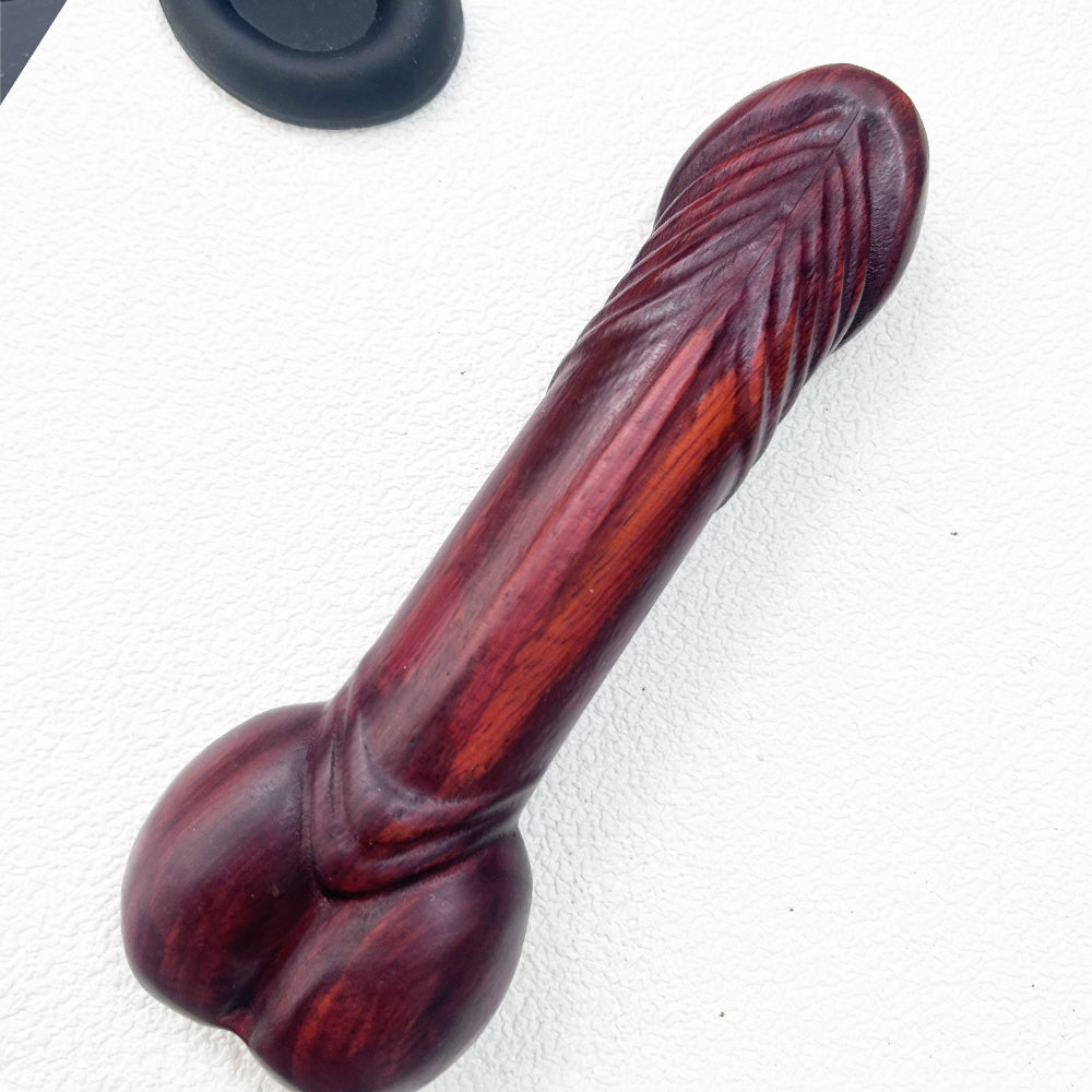 Dildo Gỗ G-Spot Massage Thơm Mịn Tự Nhiên Cao Cấp