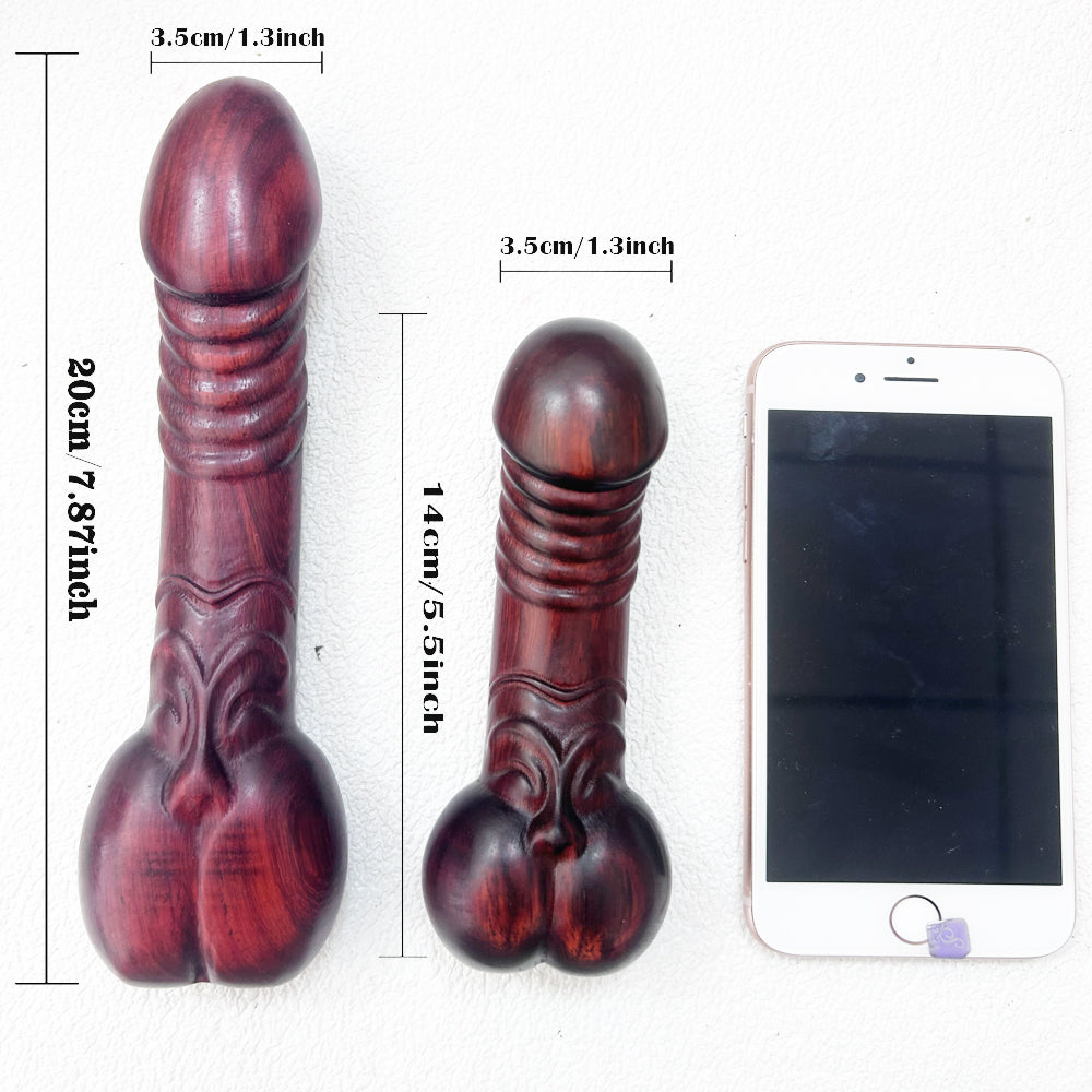 Dildo Gỗ G-Spot Massage Thơm Mịn Tự Nhiên Cao Cấp