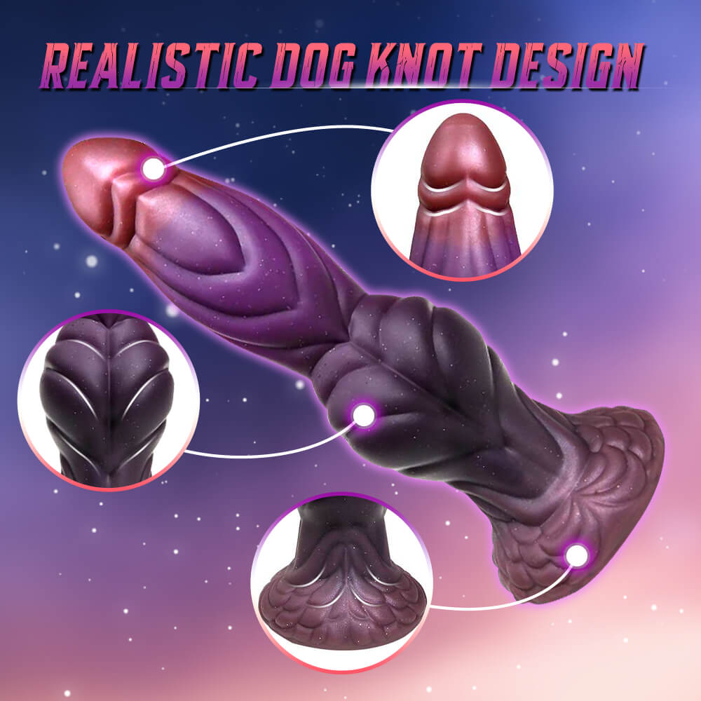 Alien Dog Dildo 9" Fantasy, Thú Vị Vũ Trụ!