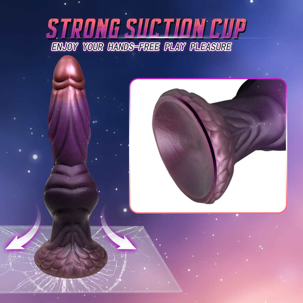 Alien Dog Dildo 9" Fantasy, Thú Vị Vũ Trụ!
