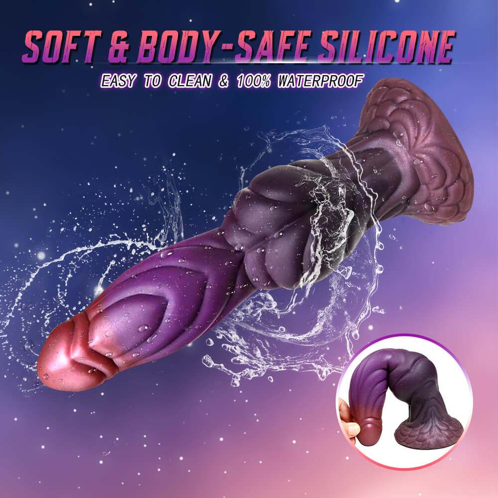 Alien Dog Dildo 9" Fantasy, Thú Vị Vũ Trụ!