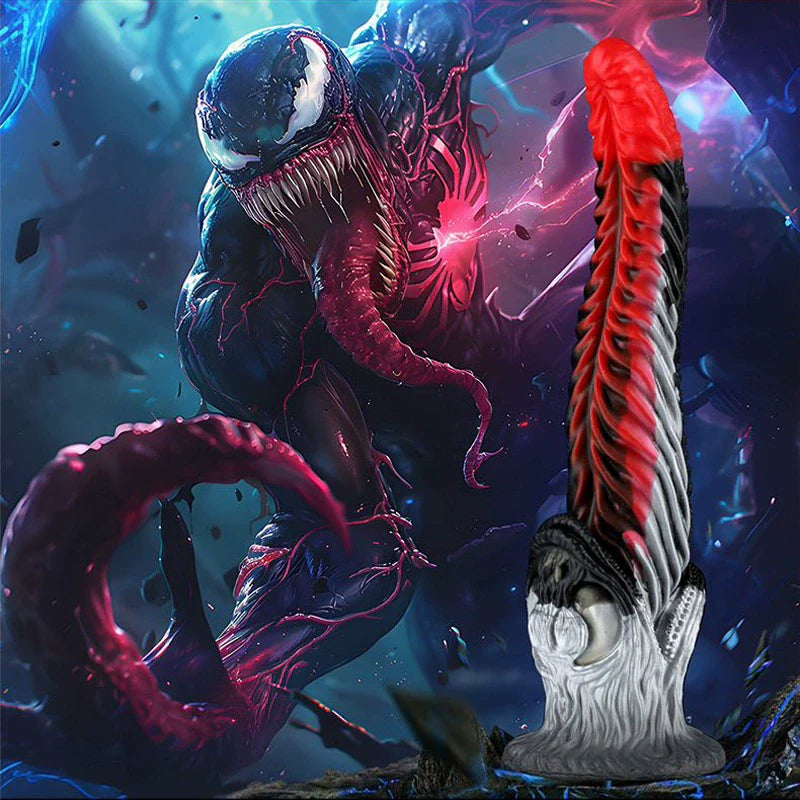 Fake Dildo Venom Sawtooth 20cm Lưỡi Mềm Siêu Thực