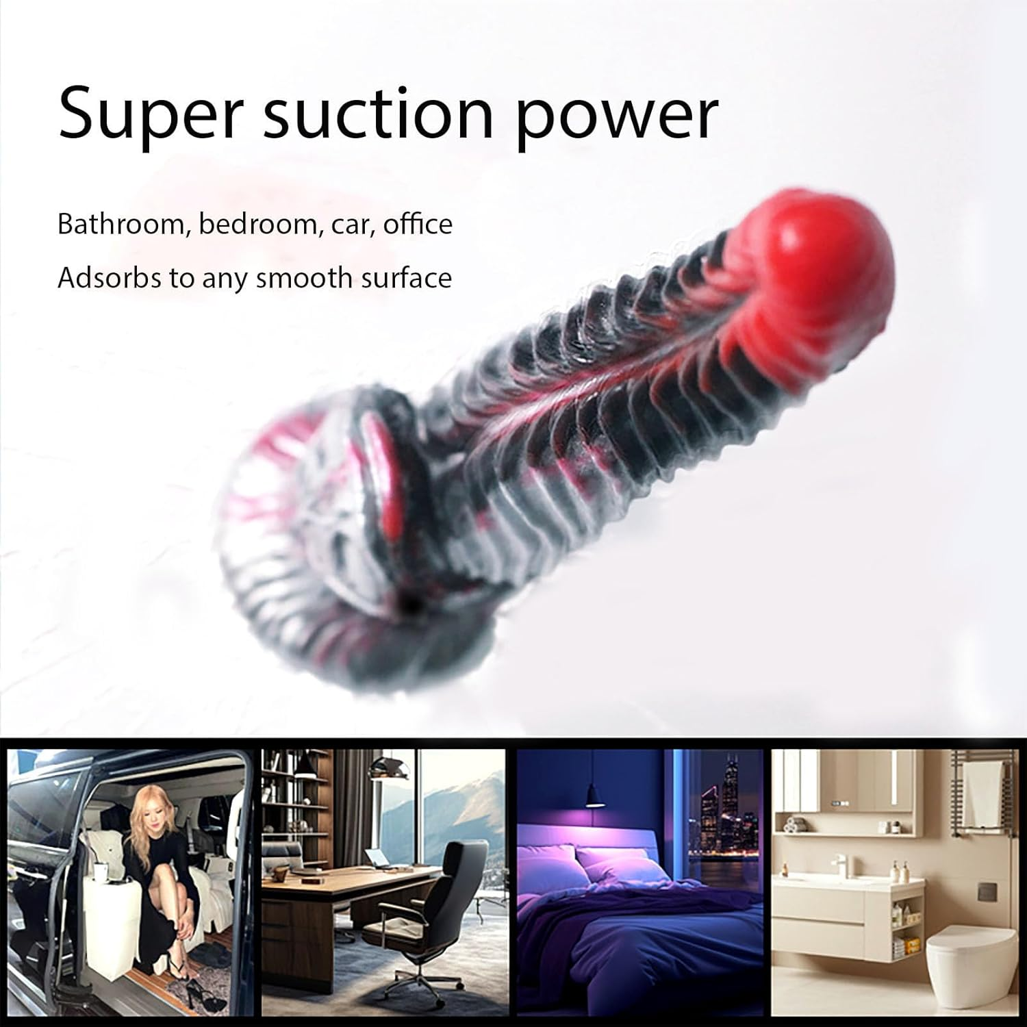 Fake Dildo Venom Sawtooth 20cm Lưỡi Mềm Siêu Thực