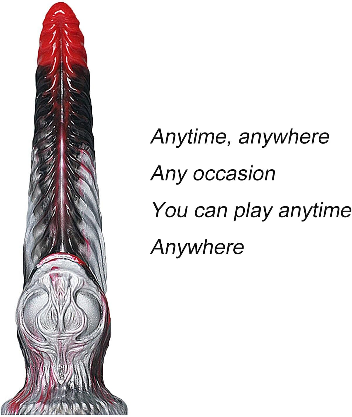 Fake Dildo Venom Sawtooth 20cm Lưỡi Mềm Siêu Thực