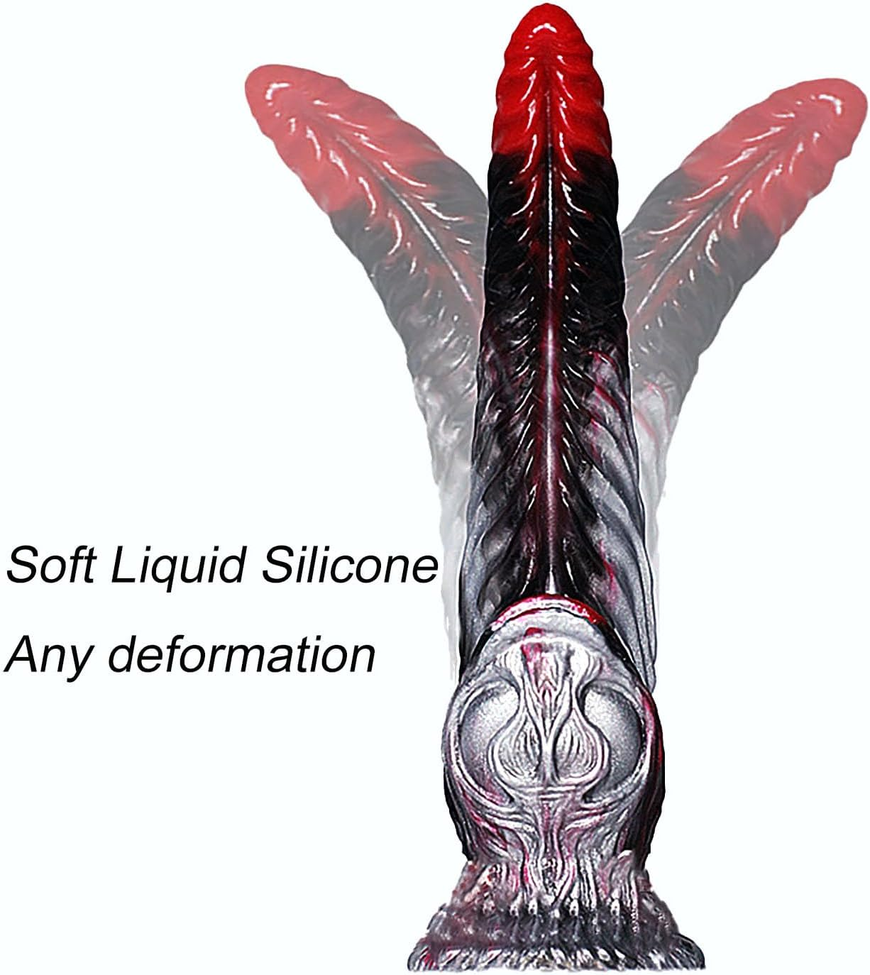 Fake Dildo Venom Sawtooth 20cm Lưỡi Mềm Siêu Thực