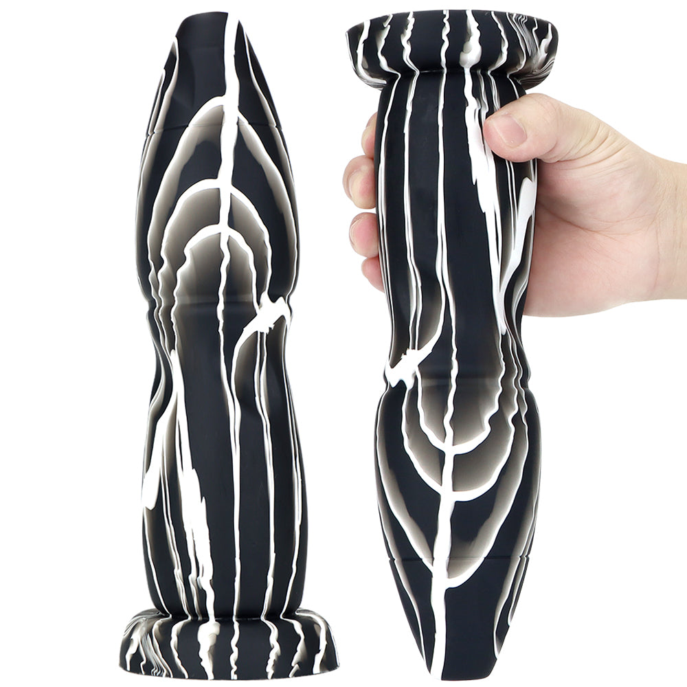 Dildo Chai Nước Nón 9 Inch Anal Lớn Độc Đáo