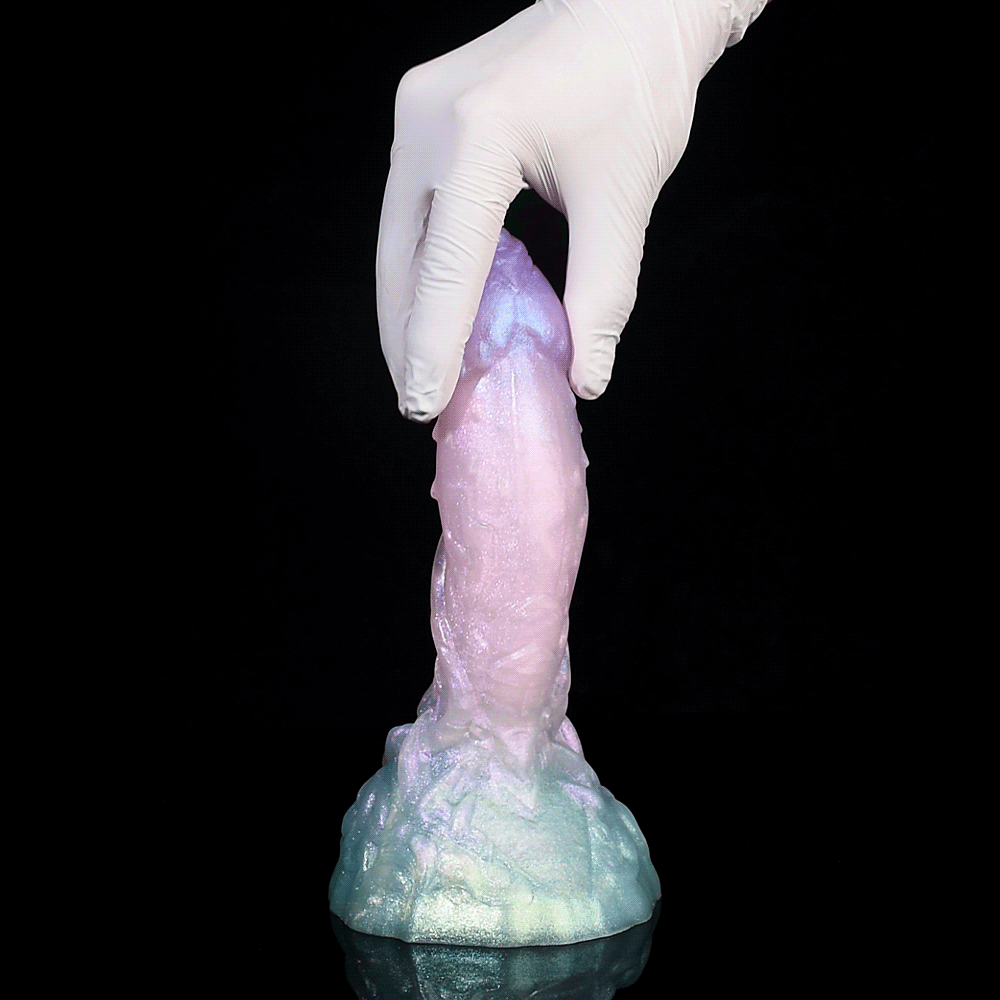 Dildo Cong Mềm Silicone 20cm Ảo Giác Thực Tế[xoxtoys]​