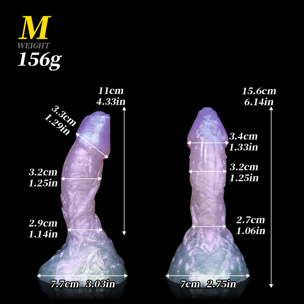 Dildo Cong Mềm Silicone 20cm Ảo Giác Thực Tế[xoxtoys]​