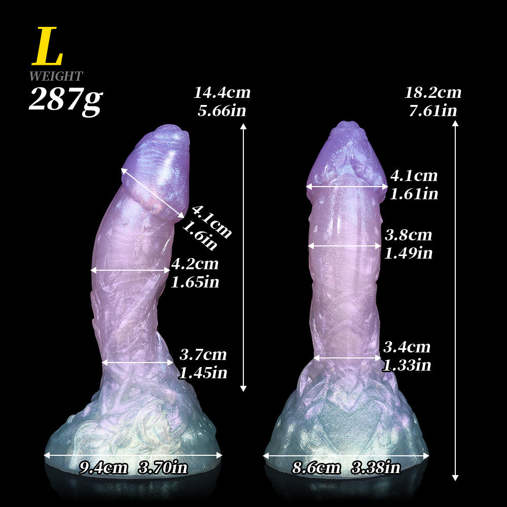 Dildo Cong Mềm Silicone 20cm Ảo Giác Thực Tế[xoxtoys]​