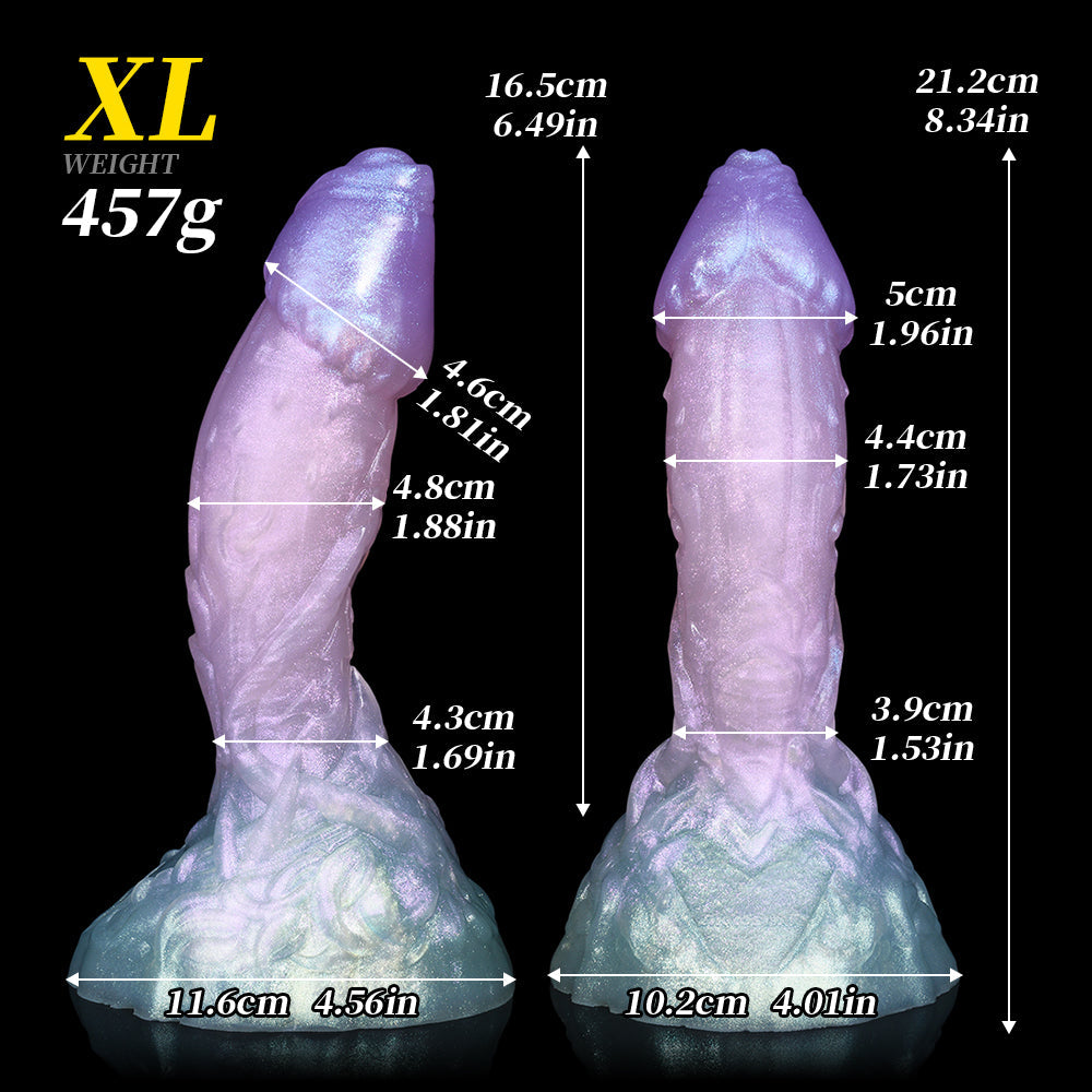 Dildo Cong Mềm Silicone 20cm Ảo Giác Thực Tế[xoxtoys]​