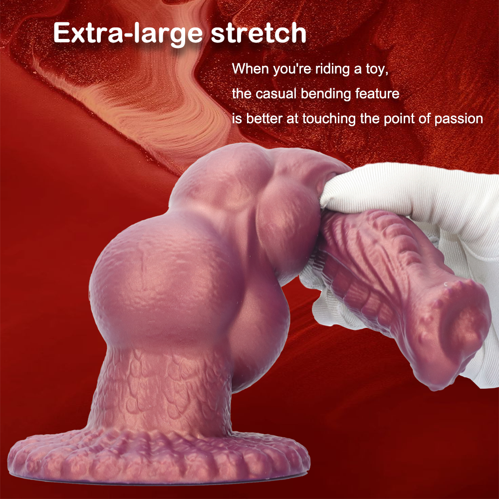 Dildo Ngựa Knot 20cm Fantasy Lớn Siêu Đâm Thực Tế