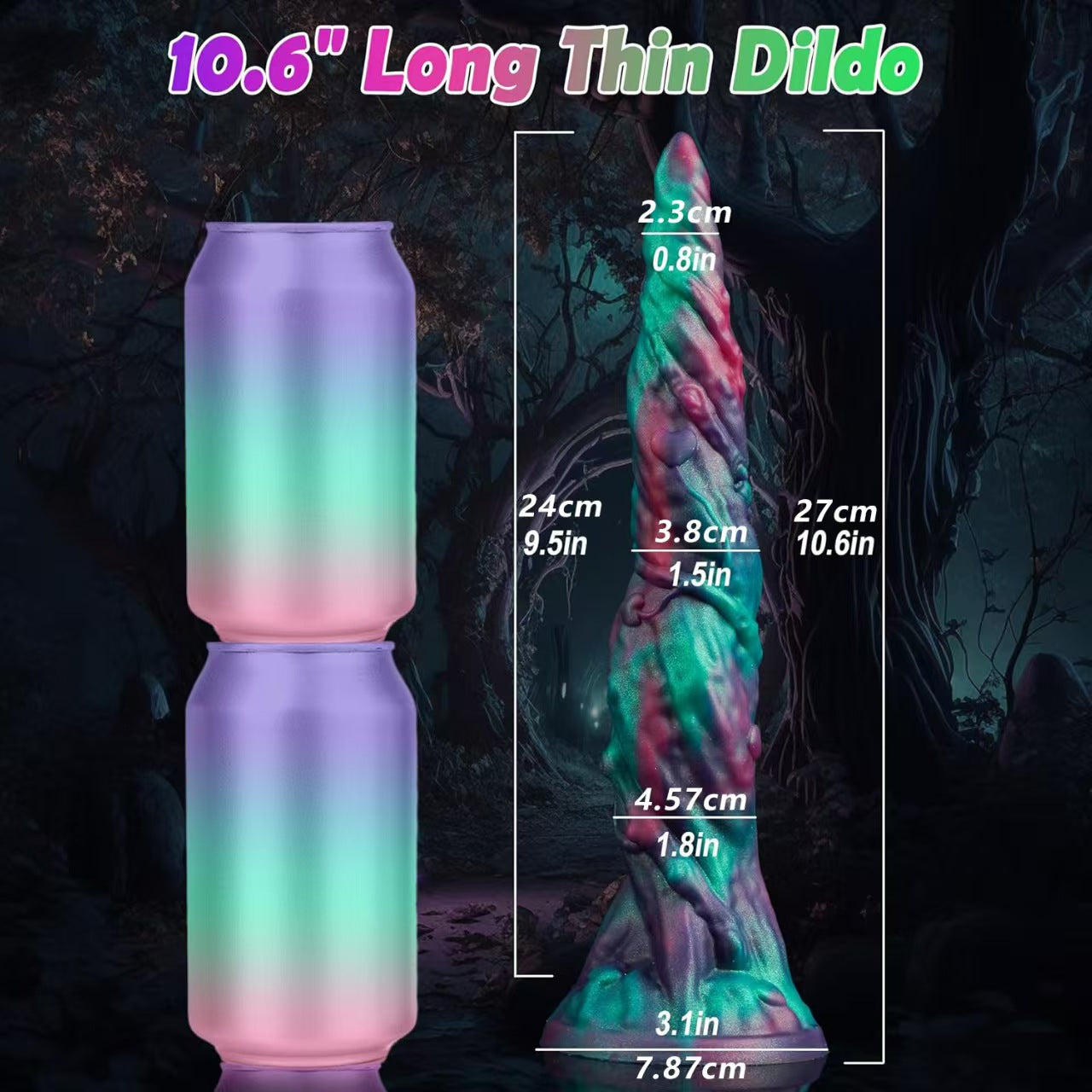 Thảm Họng 25cm Xoắn Ốc Phantasm Siêu Dài