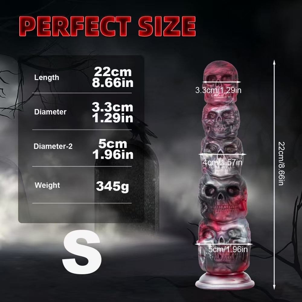 Skull Dildo Giant Monster Khủng Kinh Dị Thú Vị