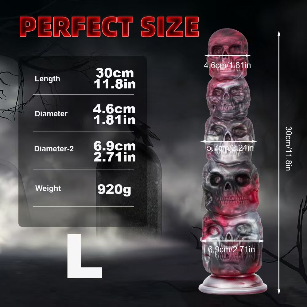 Skull Dildo Giant Monster Khủng Kinh Dị Thú Vị