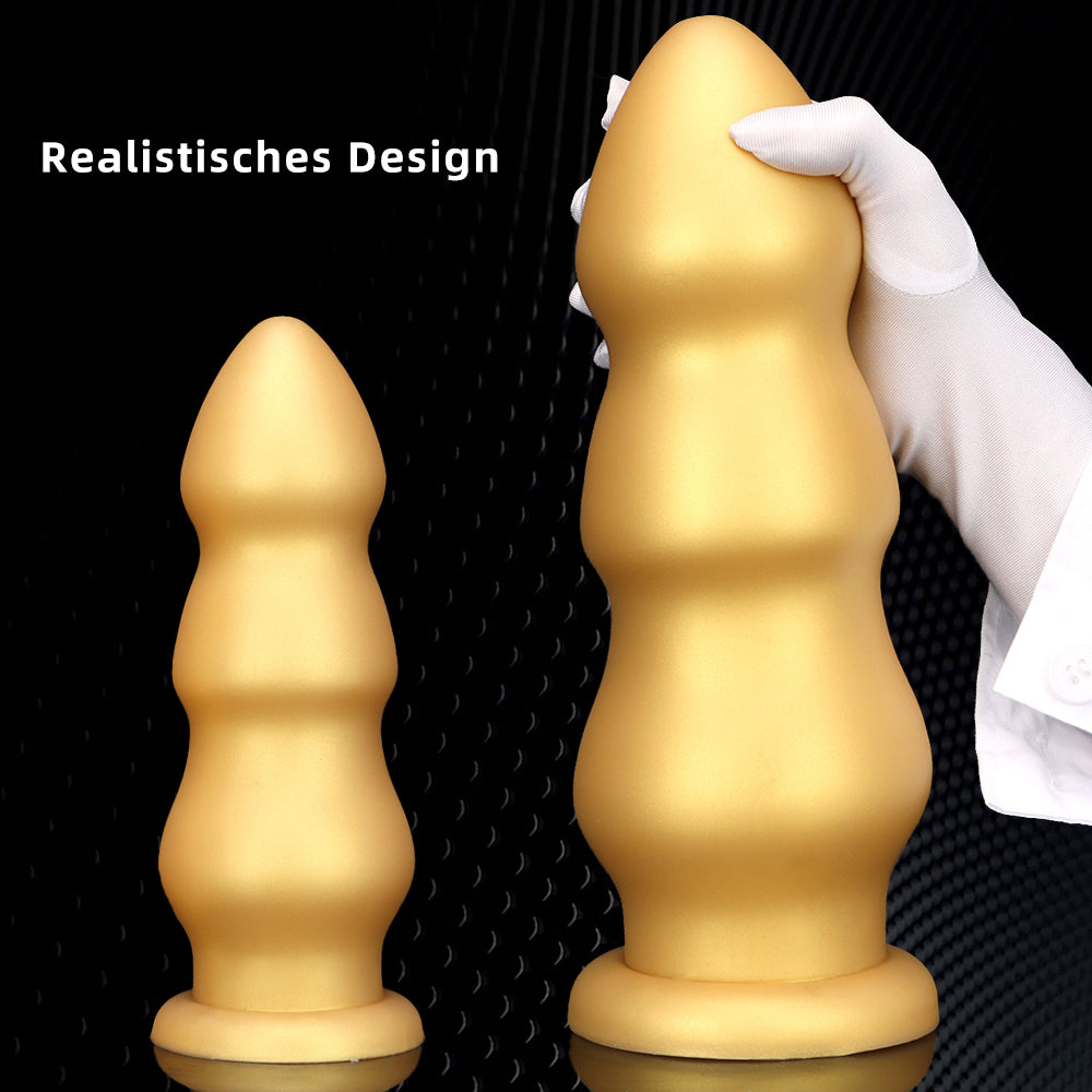 Dildo Vàng Silicone 7.6cm Dày Đầy Đặn Khoái Lạc