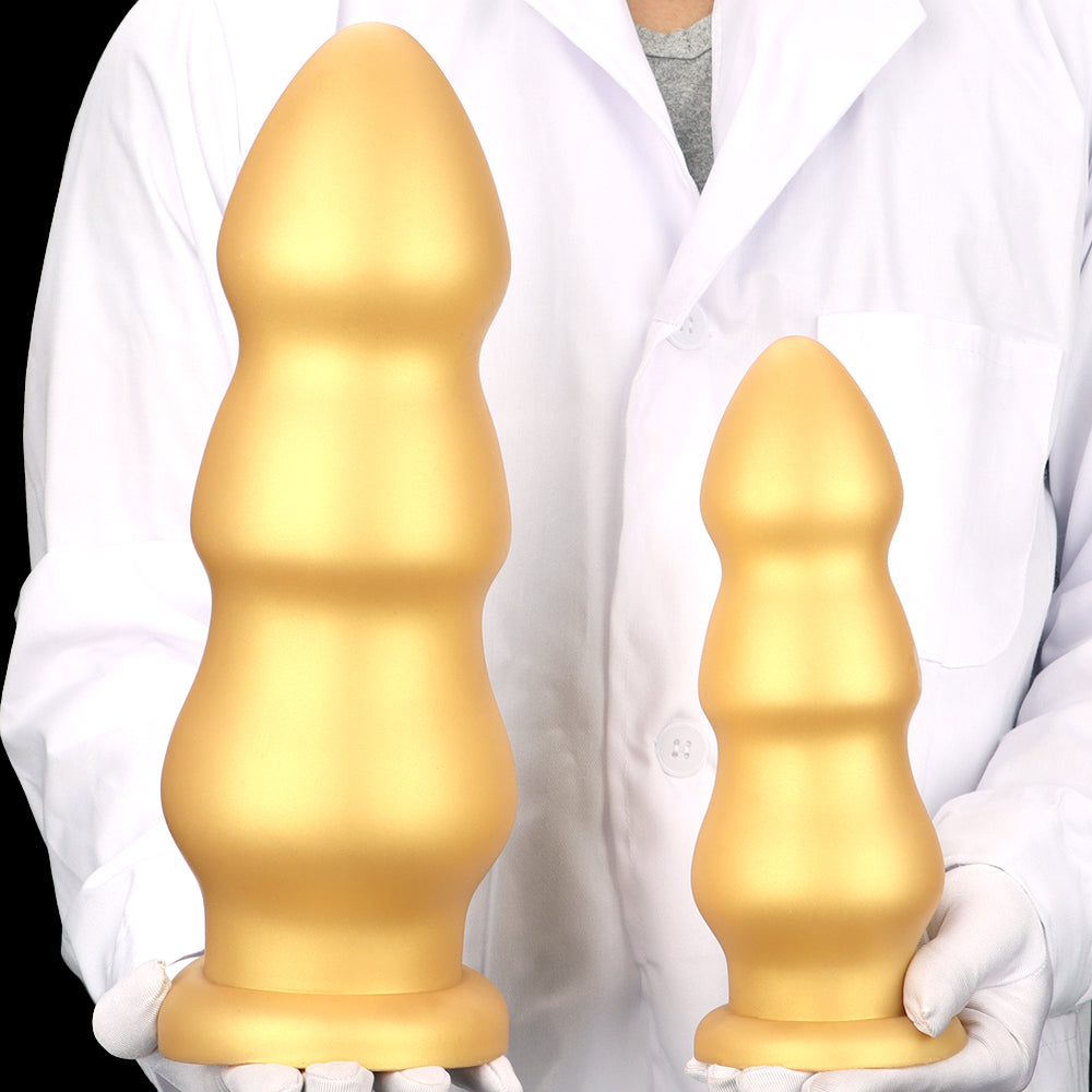 Dildo Vàng Silicone 7.6cm Dày Đầy Đặn Khoái Lạc