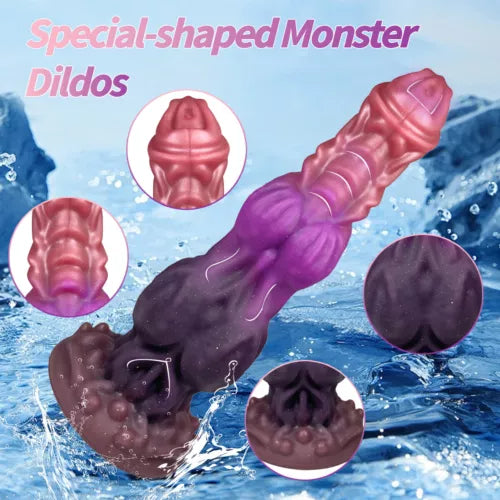 Dildo Alien Knot 11 Inch Quái Vật Fantasy Đỉnh Cao Sướng