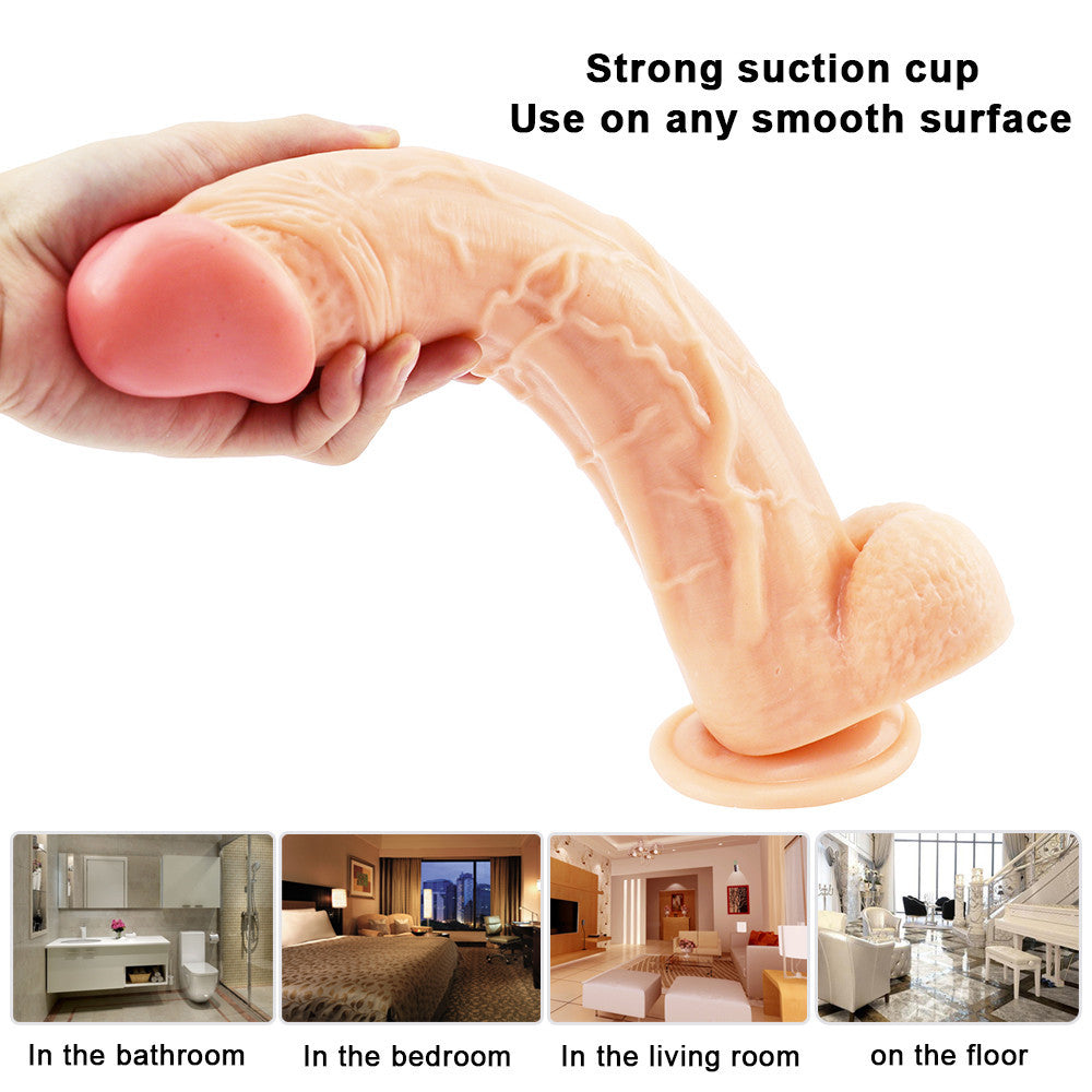 Dildo Da 30cm Khổng Lồ Siêu Sâu Thỏa Mãn