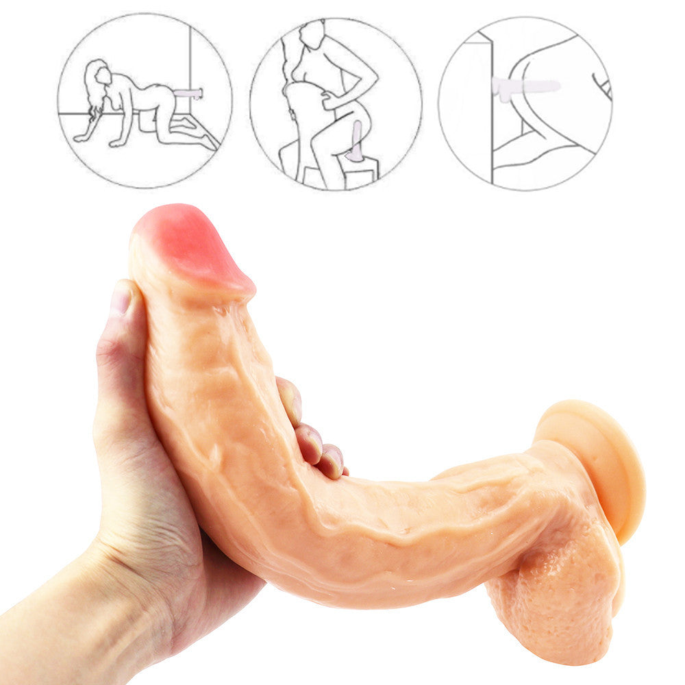 Dildo Thịt Dày 30cm Siêu Lớn Đầy Đủ Mãnh Liệt