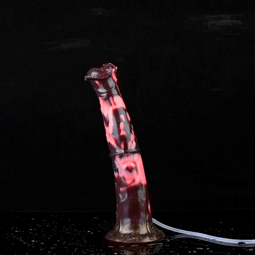 Dildo Ngựa Khổng Lồ 30cm Phun Nước Silicone Bùng Nổ