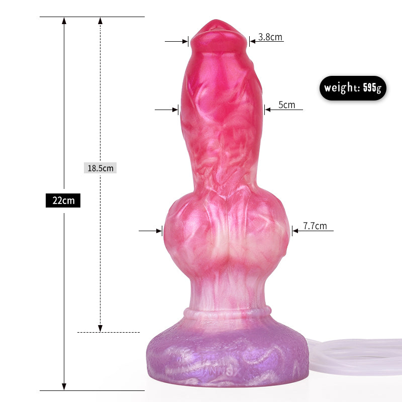 Dog Dildo 8 inch bôi trơn nước fantasy mở rộng tê rung Dog Dildo 8 inch bôi trơn nước fantasy mở rộng tê rung