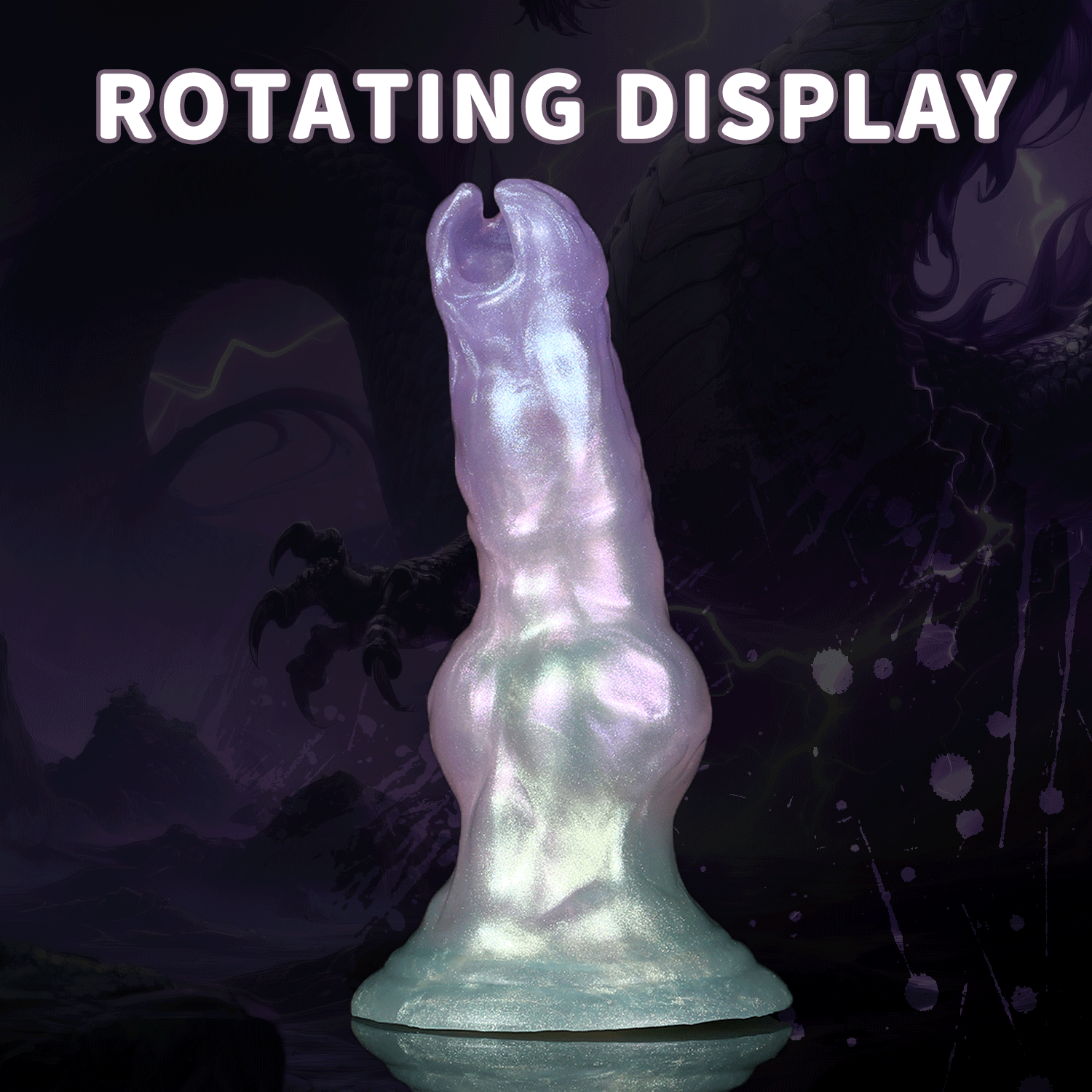 Dildo Ovipositor 20cm Hút Fantasy Lạ Thực Tế