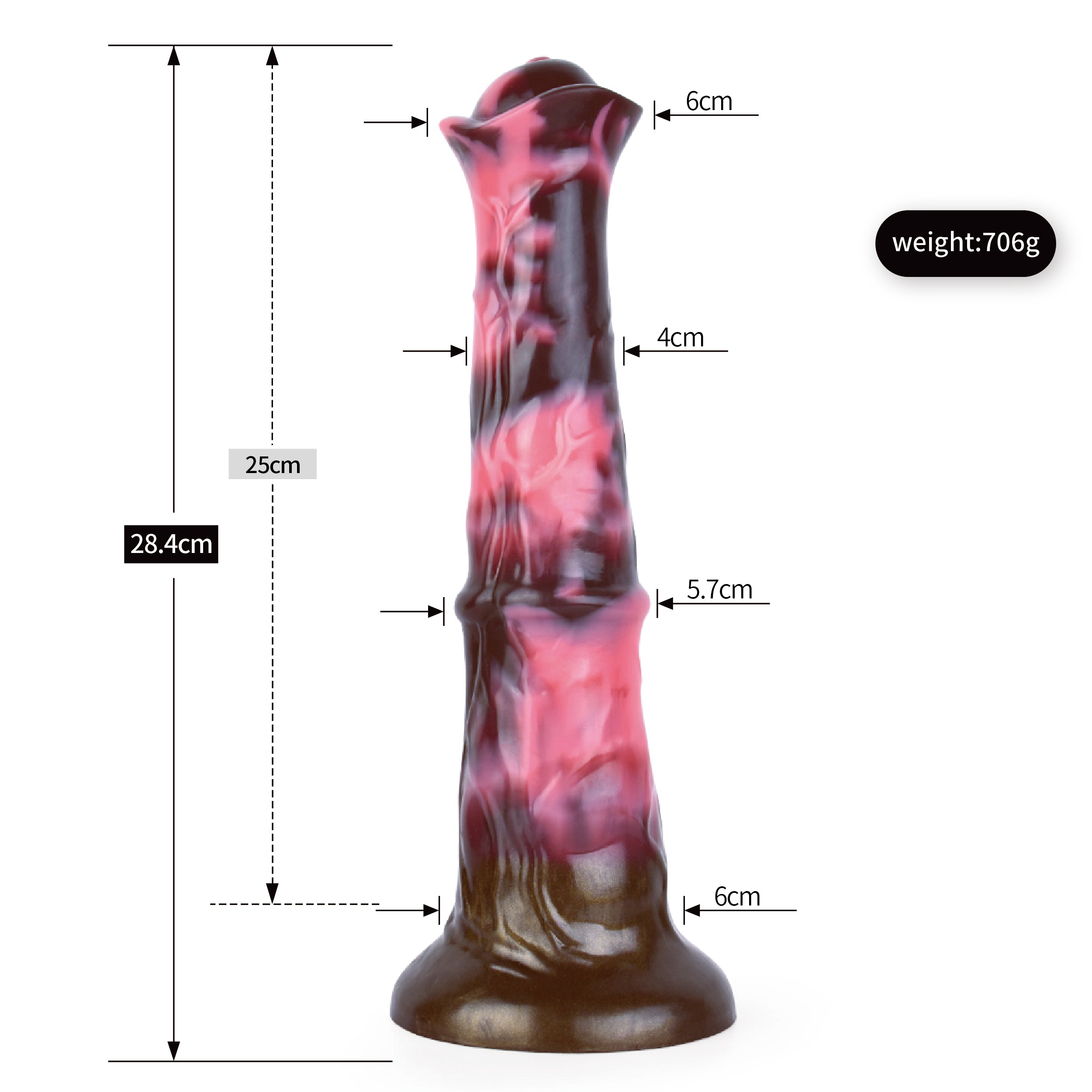 Dildo Ngựa Big Fantasy 28cm Hào Nhoáng Thú Vị