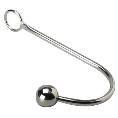 Master Series Steel Anal Hook bondage kim loại cứng filling 