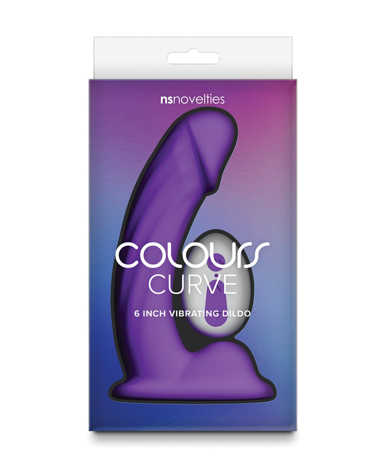 Colours Curve Dildo Rung Cong Điều Khiển Xa 