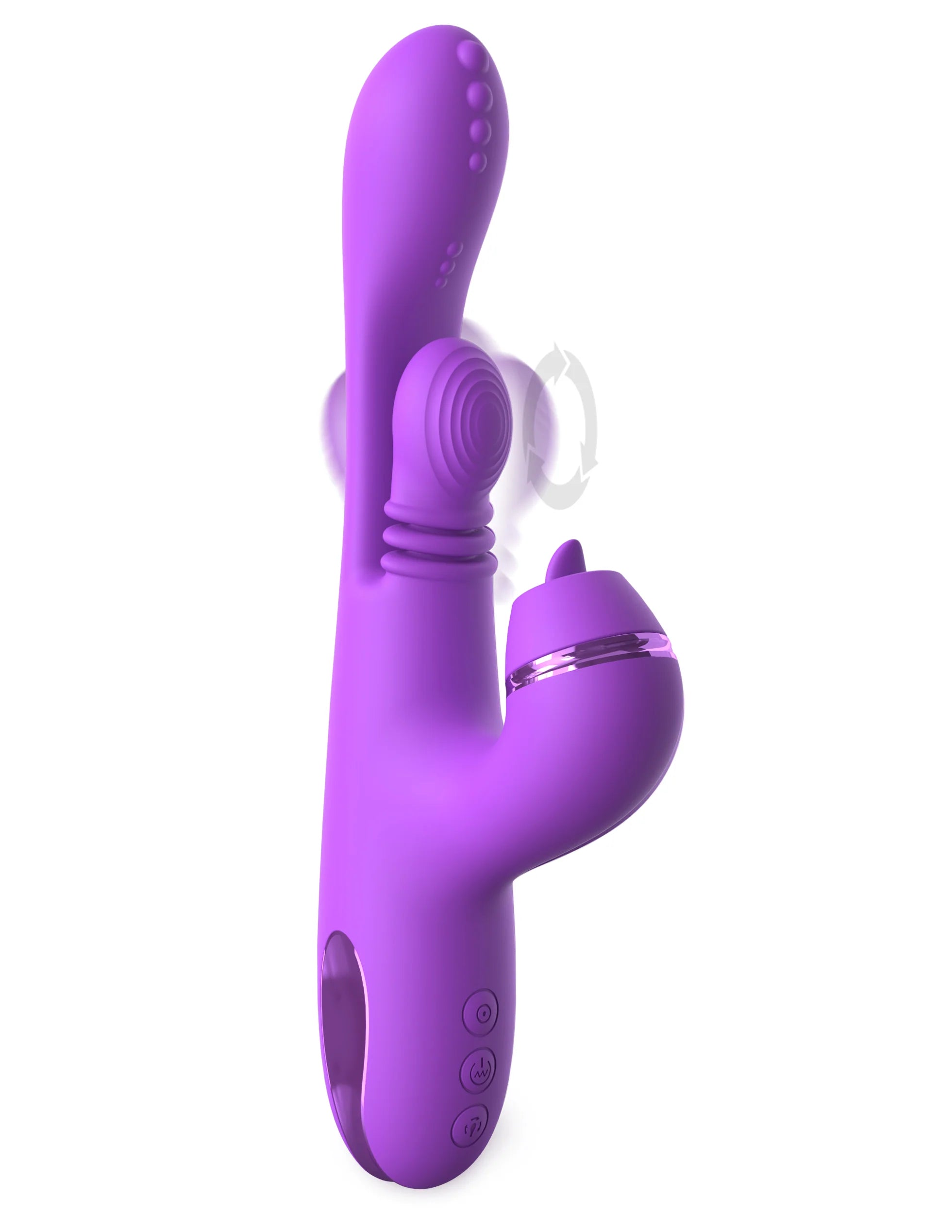 IntiMotion Pulse Pro rabbit rung đa chiều cực khoái 