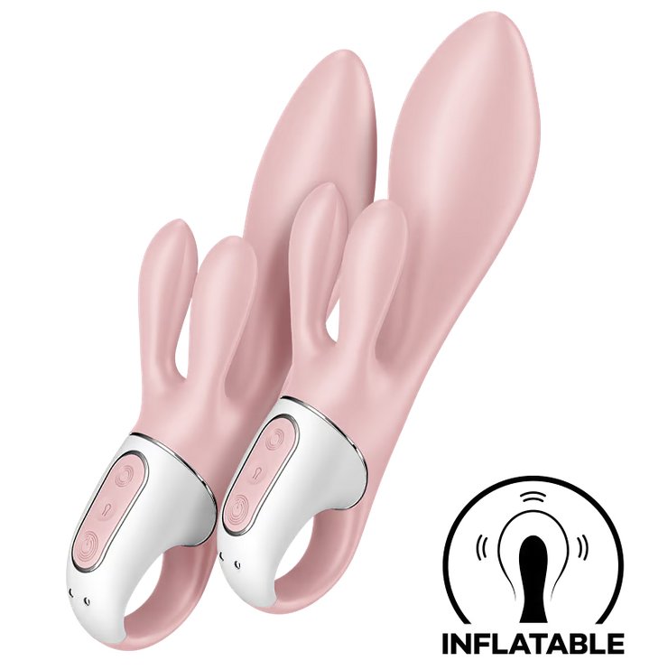 Satisfyer Air Pump Bunny 3 Bơm Phồng G-spot Song Hợp Sướng 